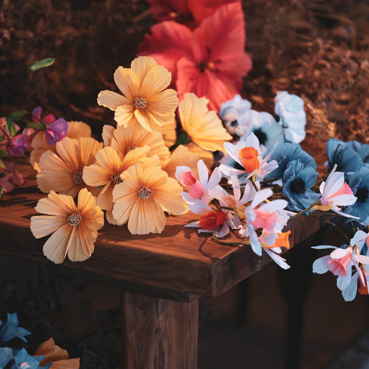 Workshop i Pappersblommor på Österlen - Bild 4